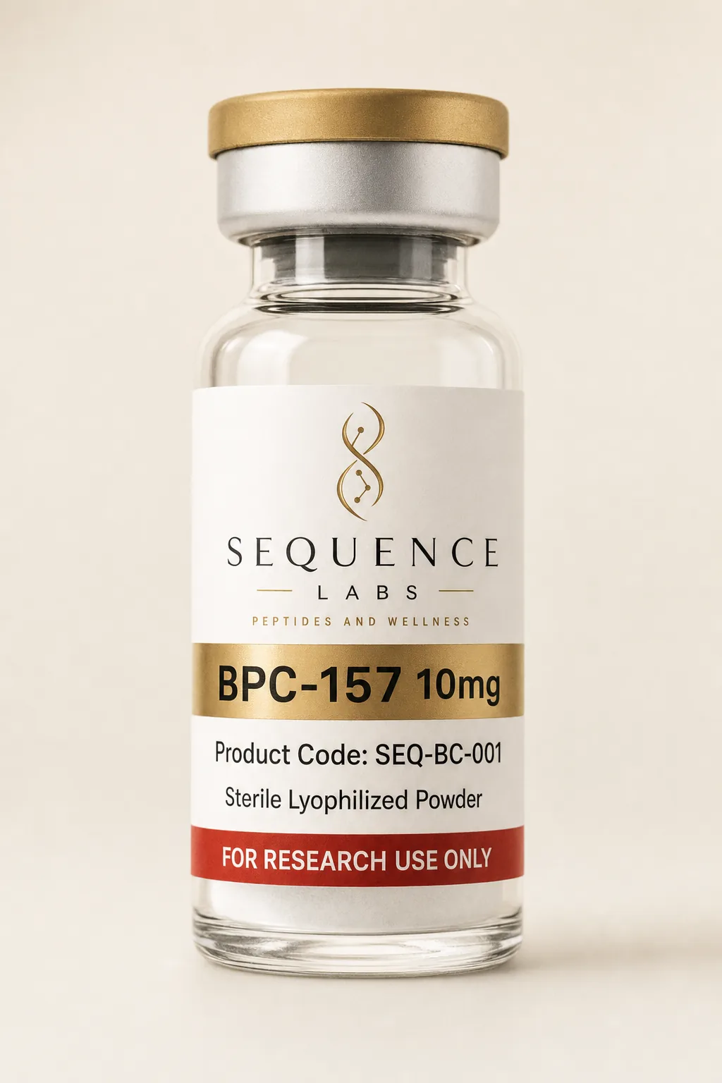 BPC-157 vial — Sequence Labs