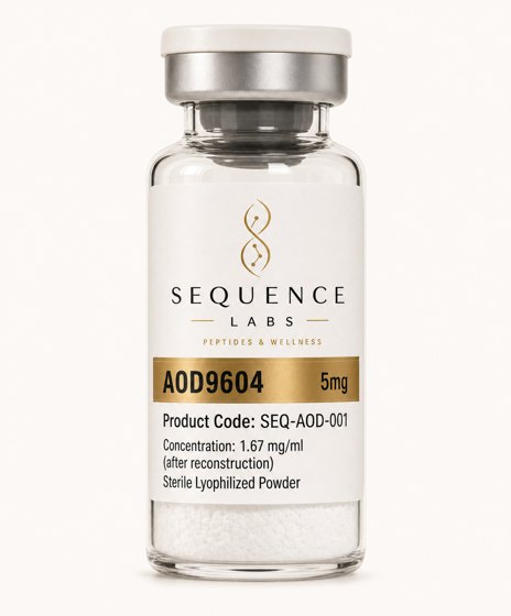 AOD9604 research vial