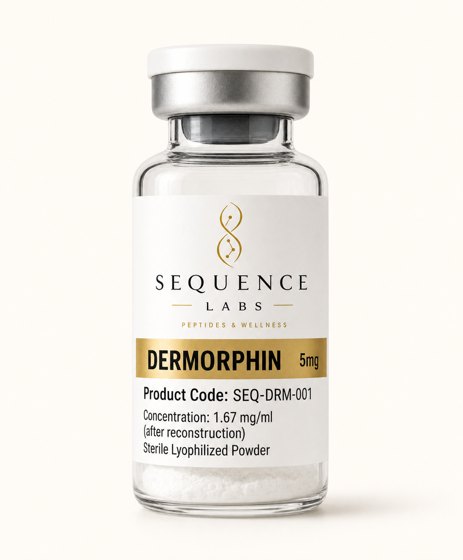 Dermorphin research vial