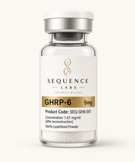 GHRP-6 research vial