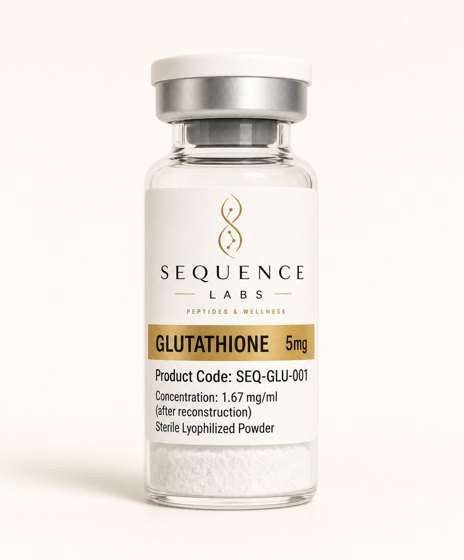 Glutathione research vial