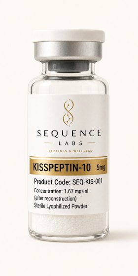 KissPeptin-10 research vial