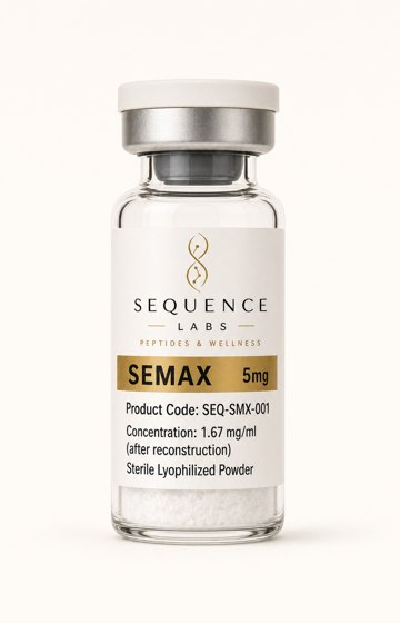 Semax research vial