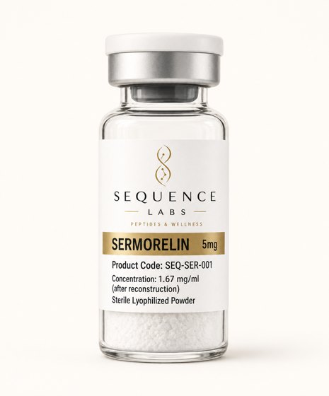 Sermorelin research vial