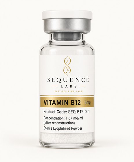 Vitamin B12 research vial